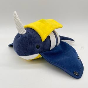 Sensory4u Narwhal Sensory Buckle Pillow Fine Motor Development Activity Plush